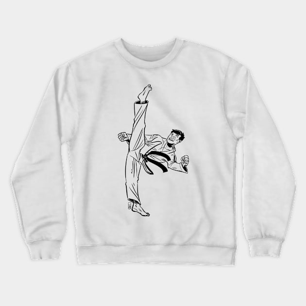 Taekwon-do! Crewneck Sweatshirt by Mason Comics